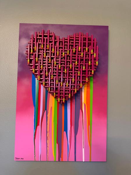 Bleeding Heart 1 (16x24 inches) $395
