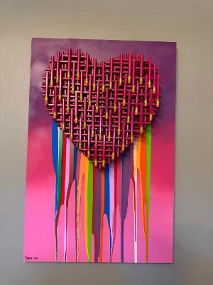 Bleeding Heart 1 (16x24 inches) $395 Bleeding Heart 1 (16x24 inches) $395