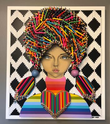 Stephanie (26x30 inches) $2095