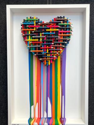 Dripping Love 8 (16x24 inches) $495