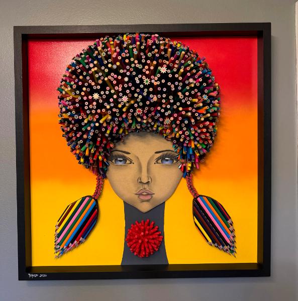 Laura (24x24x4 inches) $1395