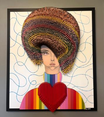 Dona (size 26x30 inches) $2100