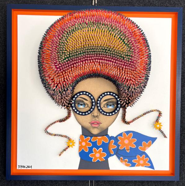 3. Frame 27x27 inches $1695