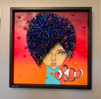 Aquarius (24x24x4 inches) $1695