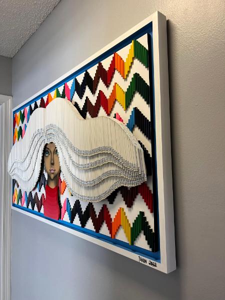 Wavelength (Original) (27x51 inches) $2500