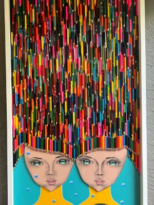 Sea Starts (24x48 inches) 