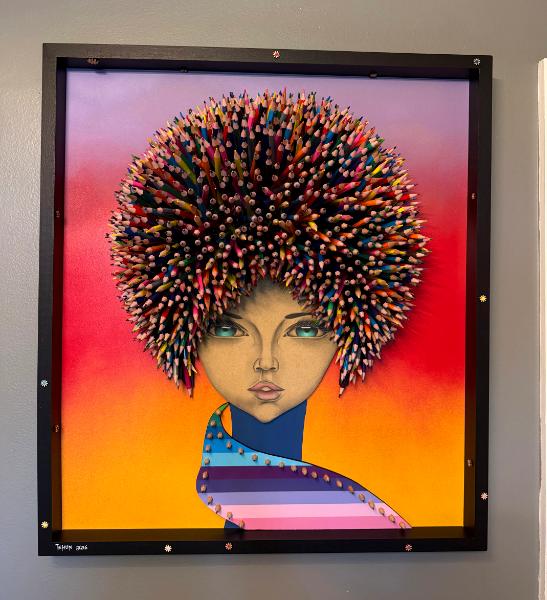 Cover Girl (27x24x7 inches) $1895
