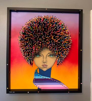 Cover Girl (27x24x7 inches) $1695