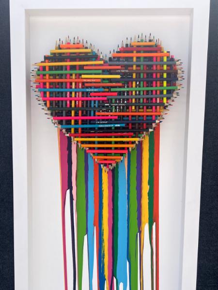 The Colour Of Love 3 (19x36 inches) $795