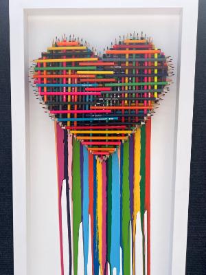 The Colour Of Love 3 (19x36 inches) $795