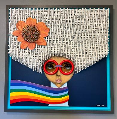 Big Expectations (27x27 inches) $1295