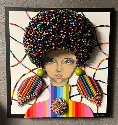 Cantik (26x27 inches) $1995