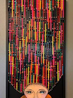Mid-Century Spring (21x45 inches) $1795