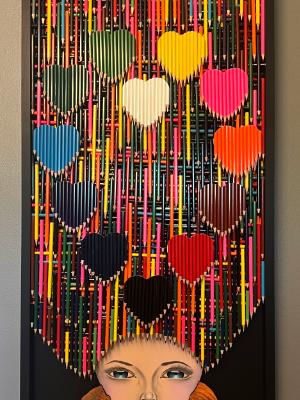 Mid-Century Spring (21x45 inches) $1995