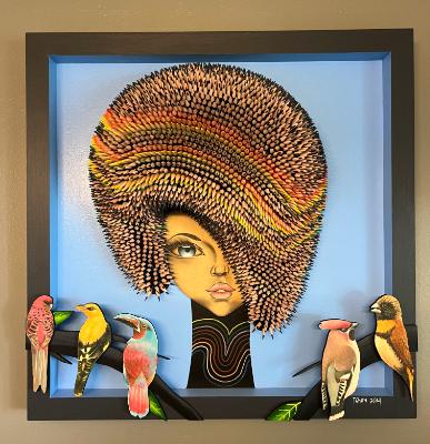 Gaggle (25.5x25.5 inches) $1695