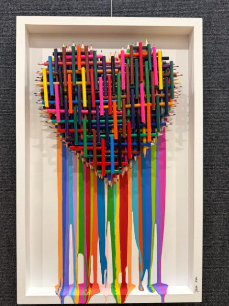 Bleeding love 1 (16x25 inches)