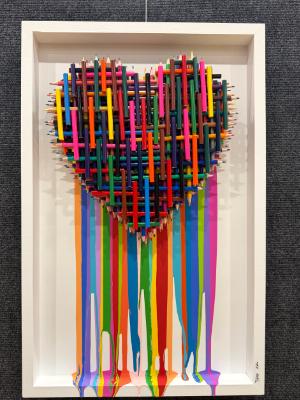 Bleeding love 1 (16x25 inches)