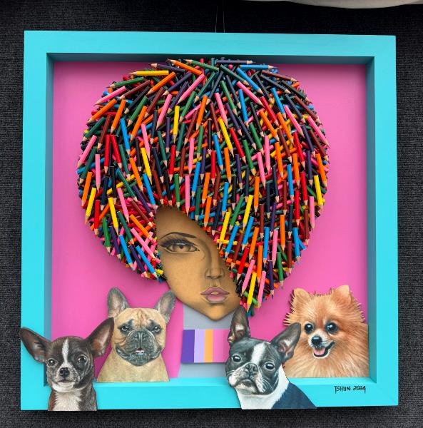 The Team (size 24x24 inches) $1295