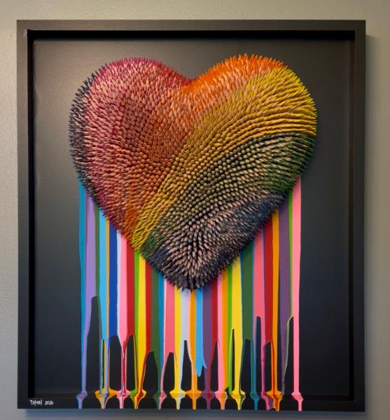 The Big Love (24x27x7 inches) $1695