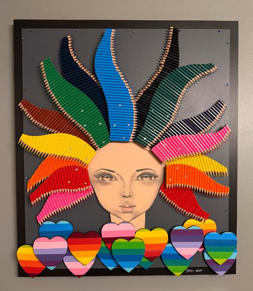 Sun Diva (size 26x30 inches)