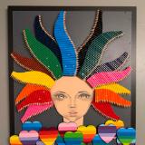 Sun Diva (size 26x30 inches) $1695