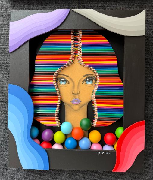 Far East Bubbles (21x25 inches) $1195