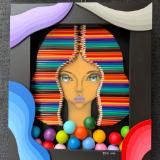 Far East Bubbles (21x25 inches) $1295