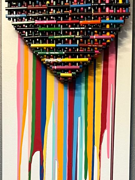 Dripping Love 2 (12x48 inches) $495