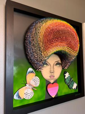 Green Sky (25.5x25.5 inches) $1995