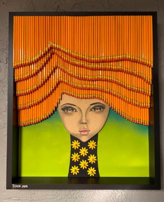 Daisy (size 21x24 inches)