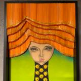 Daisy (size 21x24 inches)