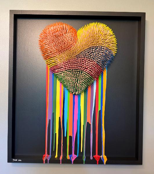Rainbow (size 24x27 inches) $1200