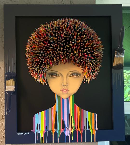 Big Brown Eyes (26x30 inches) $1795