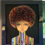 Big Brown Eyes (26x30 inches) $1795