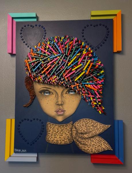 Corner of Love (21x27 inches) $1195