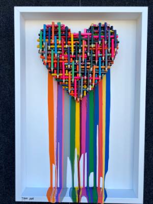 Dripping Love 7 (16x24 inches) $495