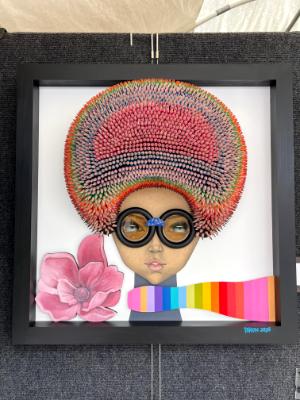 Radiant (25.5 x 25.5 inches) $1995