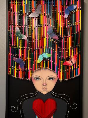Love Aspirations ( 24x48 inches) $2095