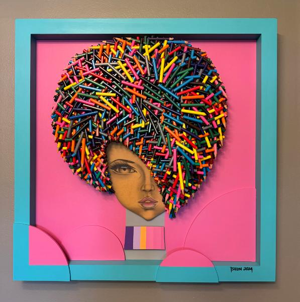 Shy (24x24 inches) 