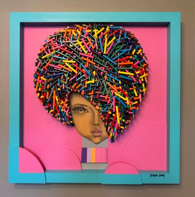 Shy (24x24 inches) $1395