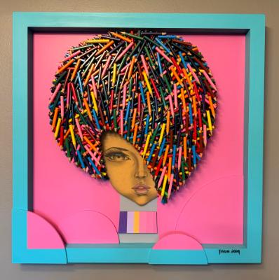 Pinky (24x24 inches) $1295