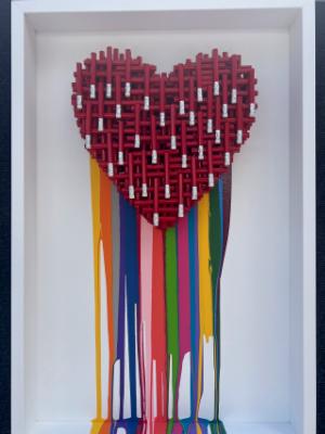 Dripping Love 5 (16x24 inches) $495