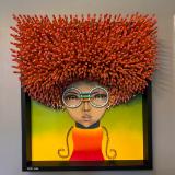 Big Hair (21x24x6 inches) $1895