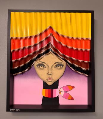 Pinky (size 21x24 inches)