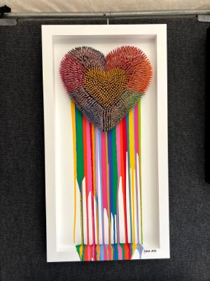 The Colour Of Love 2 (19x36 inches) $1195