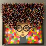 A Night In New York (24x24 inches)