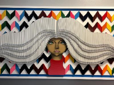 Wavelength (Original) (27x51 inches) $2500