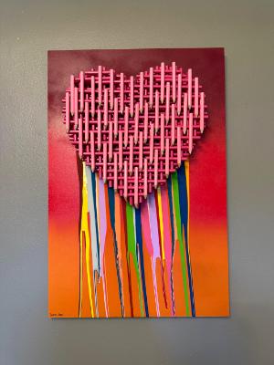 Bleeding Heart 2 (16x24 inches) $395 Bleeding Heart 2 (16x24 inches) $395