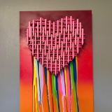 Bleeding Heart 2 (16x24 inches) $395