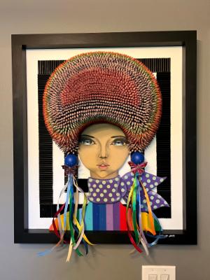 Rue (26x30 inches) $2100